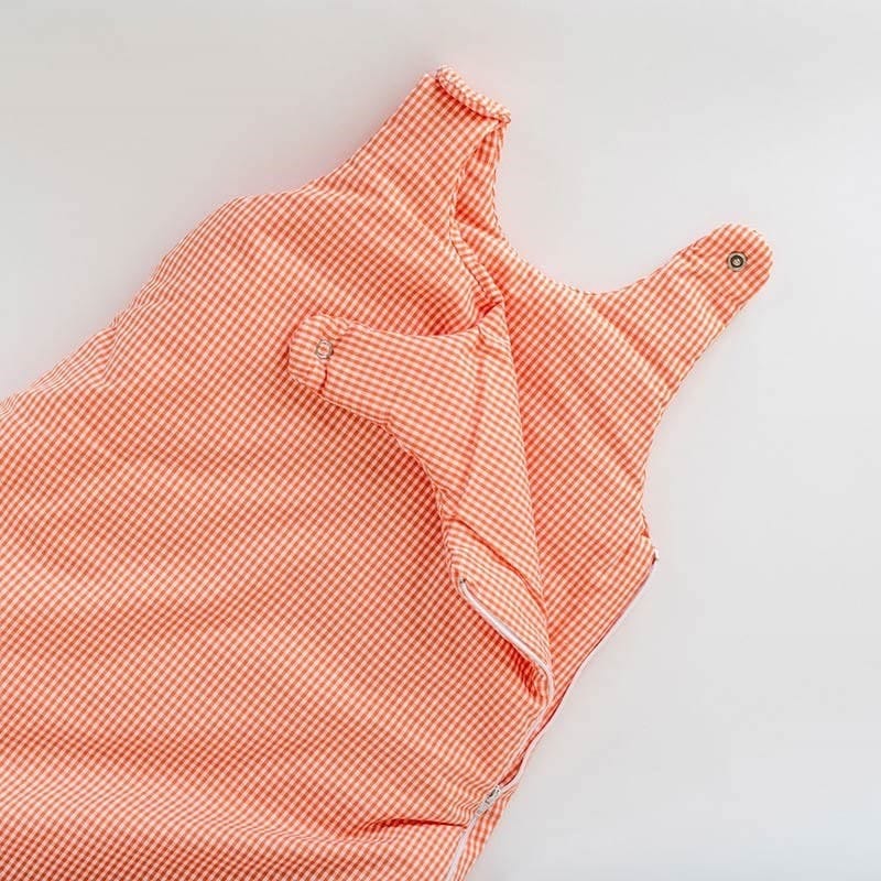 Gigoteuse hiver en coton bio vichy (Papate) - Couverture