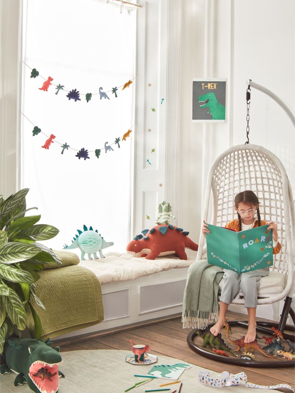 Meri Meri - Guirlande dinosaure en feutre (Meri Meri) - Couverture