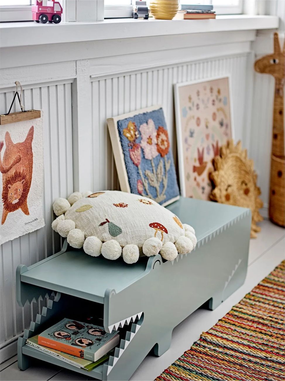 Bloomingville Mini - Banc avec rangement Arnie (Bloomingville Mini) - Couverture