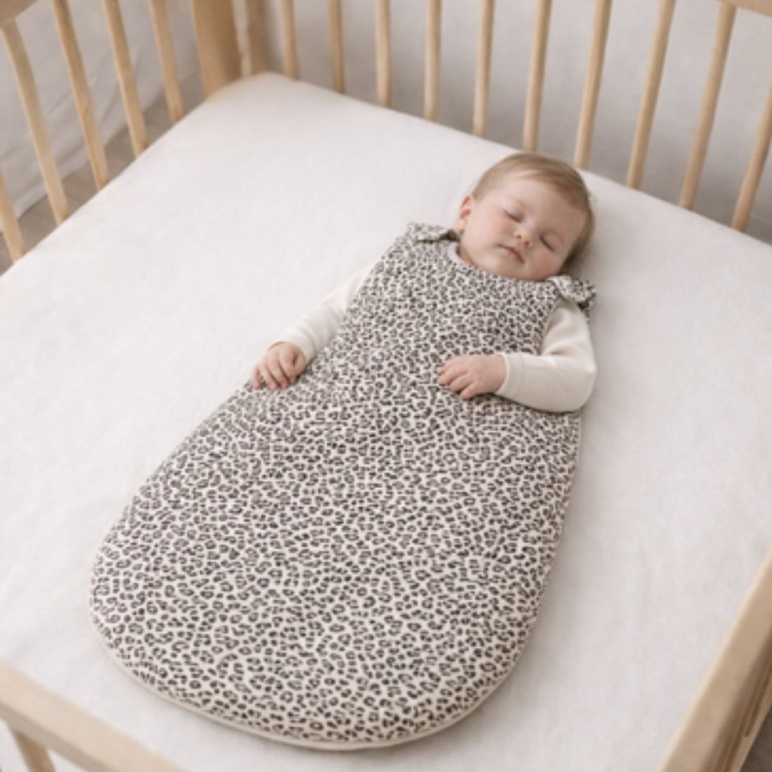Gigoteuse hiver Léopard beige TOG 3,5 (0-6 mois) (BEBEL) - Couverture