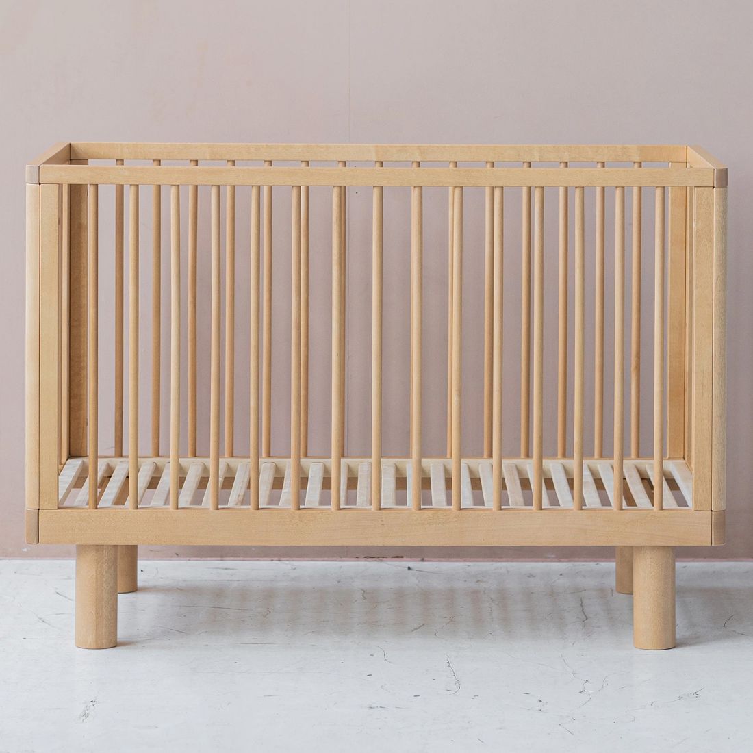 Lit Bébé Evolutif Nox Bois Naturel - 60 x 120 cm (Karl & Fric) - Couverture