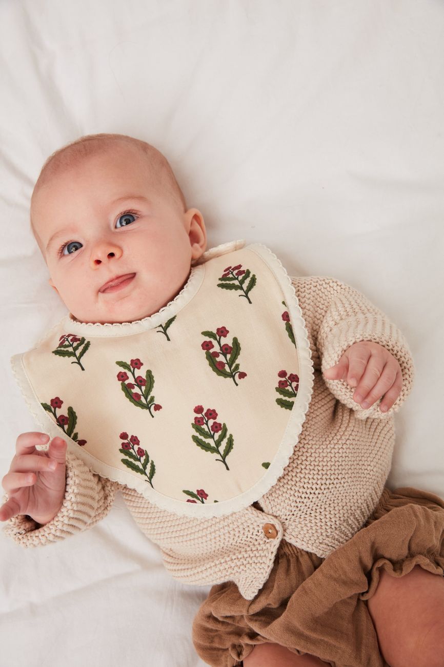 Bavoir bébé Bougainvillier (Orso Paris) - Couverture