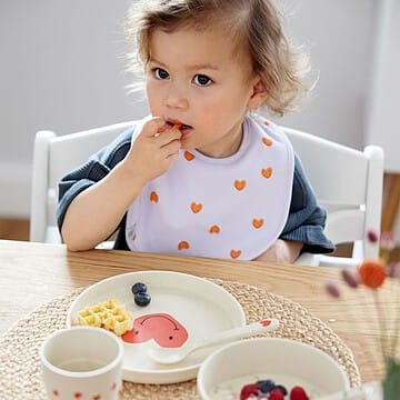 Assiette Happy Rascals - Coeur (Lassig) - Couverture