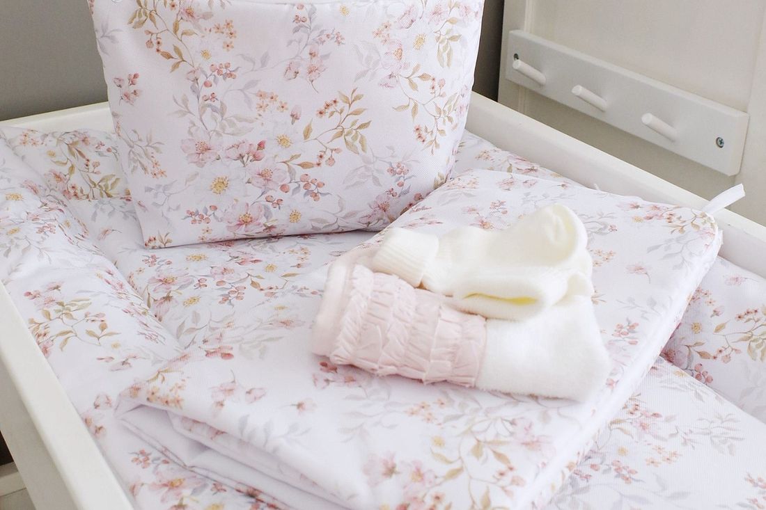 - Matelas à Langer 70x40cm - Rose Sauvage - list: Blanc|Rose (Mon Lit Cabane) - Couverture