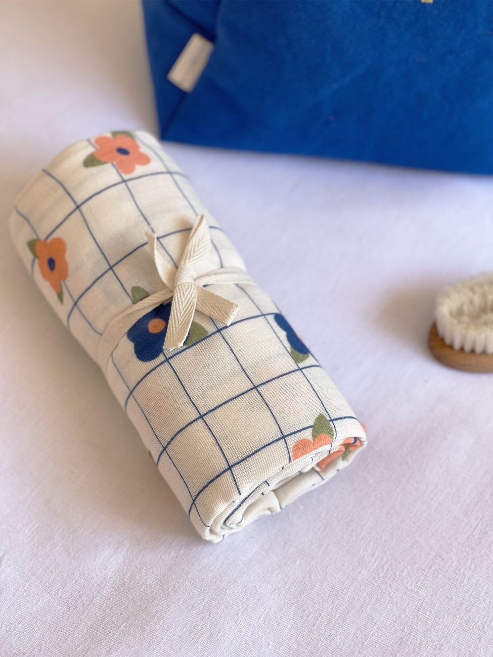 Maxi lange Gaspard Daisy Flower (110 x 110 cm) (Milinane) - Couverture