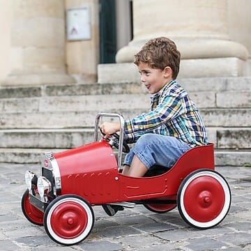 Voiture à Pédales Classic - Rouge (Baghera) - Couverture