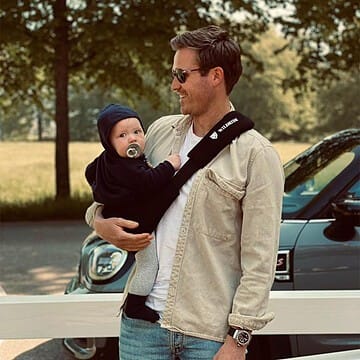 Porte-bébé pour Grand Enfant - Noir (Wildride) - Couverture