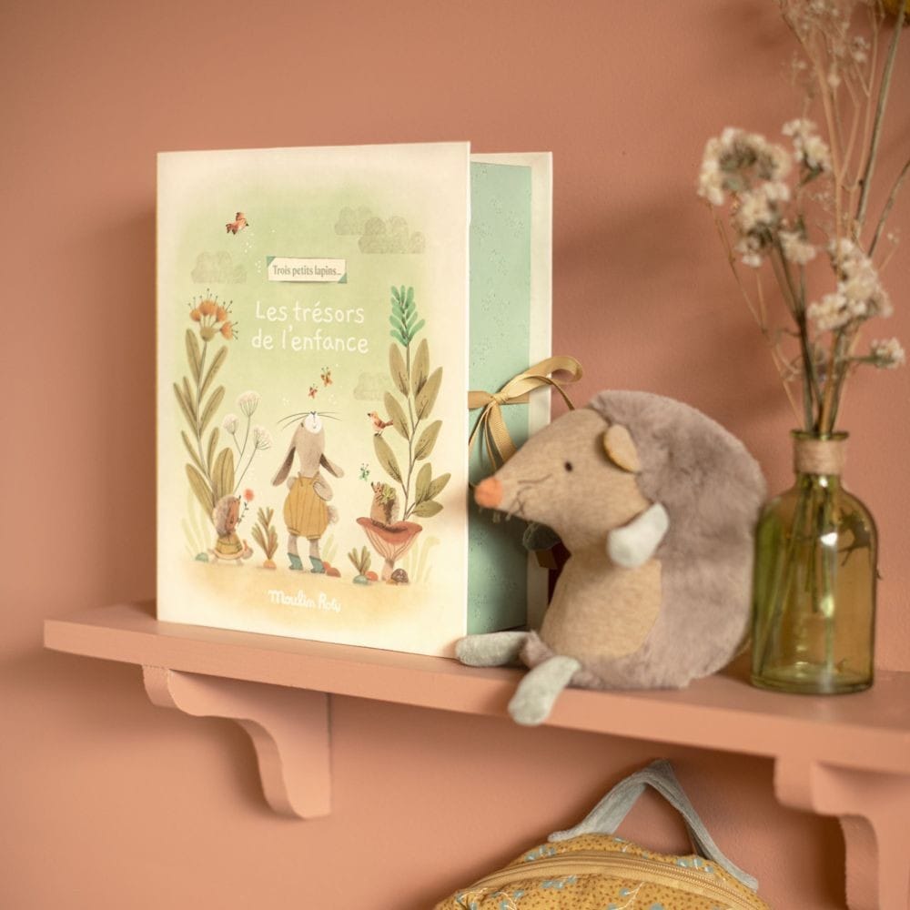 Coffret naissance Trois petits lapins (Moulin Roty) - Couverture