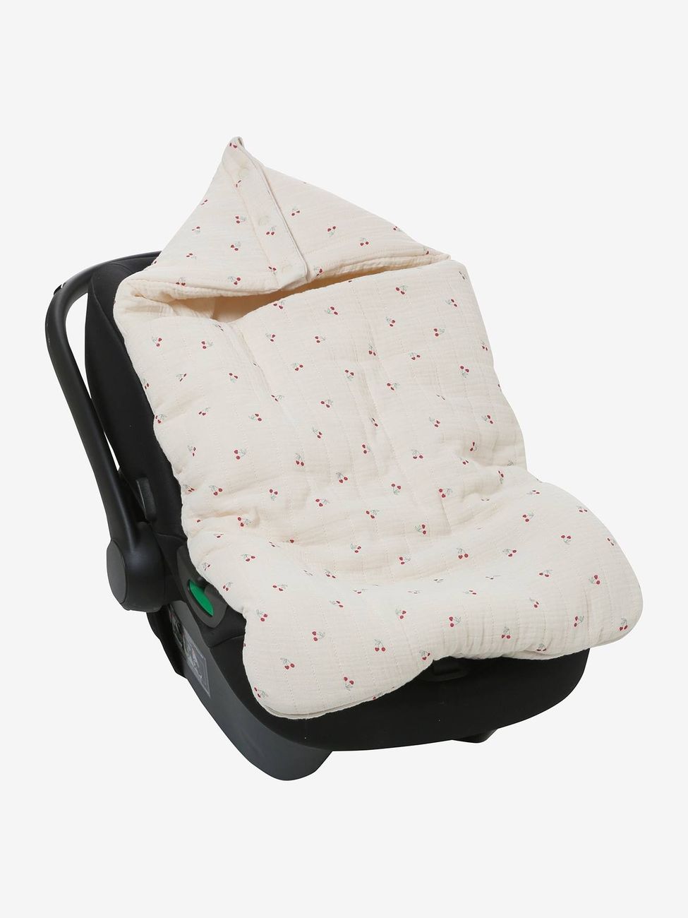 Nid d'ange enveloppant en coton cherry (Vertbaudet) - Couverture
