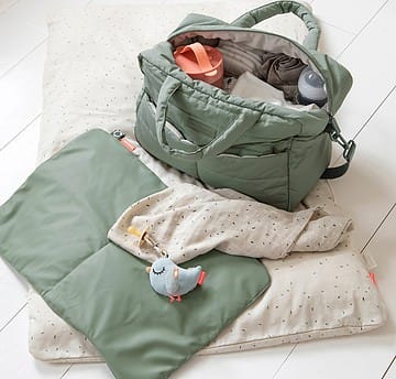 Sac à Langer Matelassé - Vert (Done by Deer) - Couverture