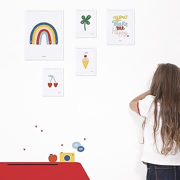 Affiche Arc-en-ciel - 40 x 30 cm (Lilipinso) - Couverture