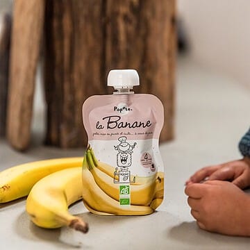 Gourde Repas Bio Banane - 120 g (Popote) - Couverture
