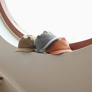 Casquette Reese Mr Bear Grey Melange - 6/12 Mois (Liewood) - Couverture