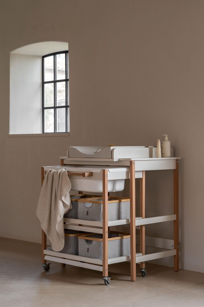 Quax - Table à langer avec baignoire Smart (Quax) - Couverture