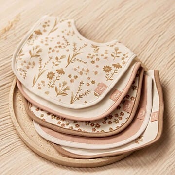 Lot de 5 Bavoirs Imperméables - Bloomy (Jollein) - Couverture