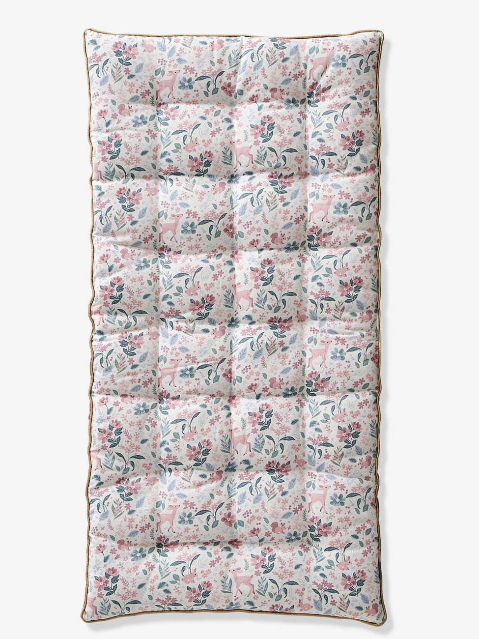 Matelas de sol bi-matière VICTORIA prune (Vertbaudet) - Couverture