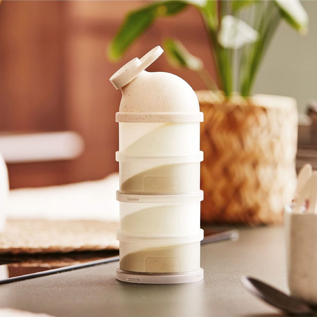 Lot de 4 boîtes doseuses Babydose Mineral Beige (Babymoov) - Couverture