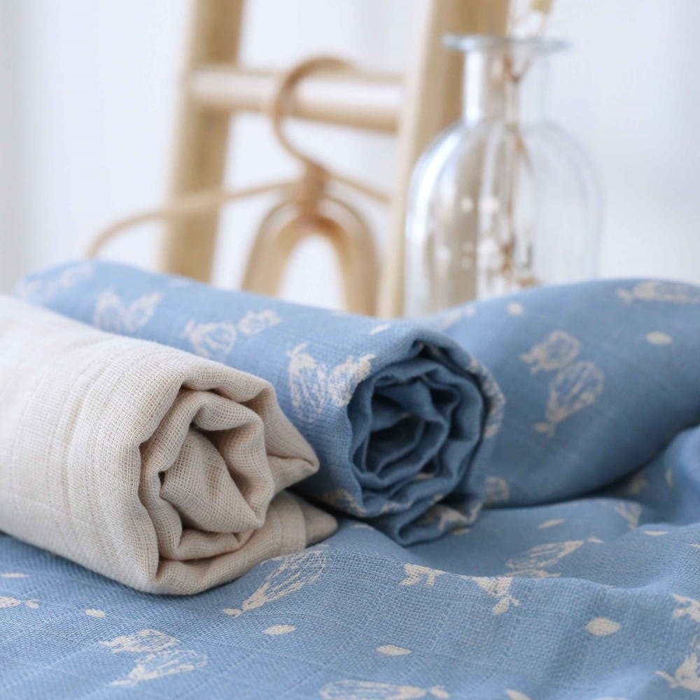 Lot de 3 langes bébé (Trois Kilos Sept) - Couverture