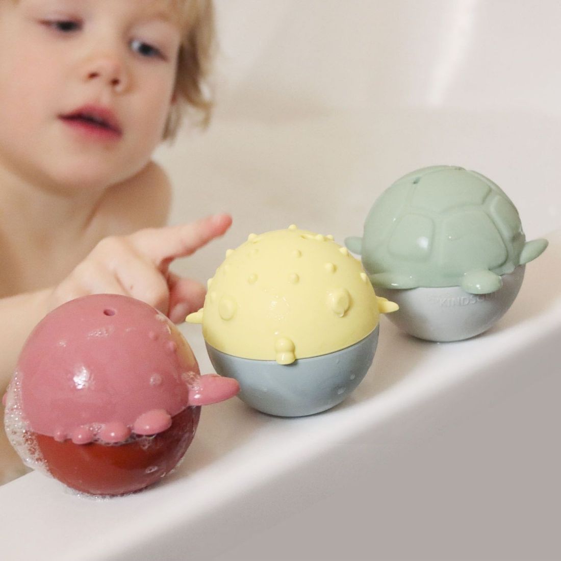 Lot de 3 jouets de bain Océan (Kindsgut) - Couverture