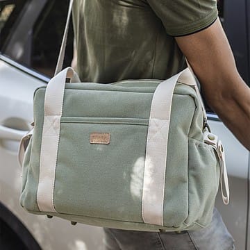 Sac à langer Paris vert sauge (Béaba) - Couverture