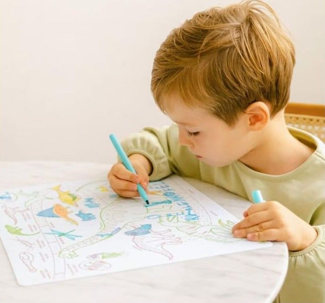 Ere des dinosaures a colorier (Super Petit) - Couverture