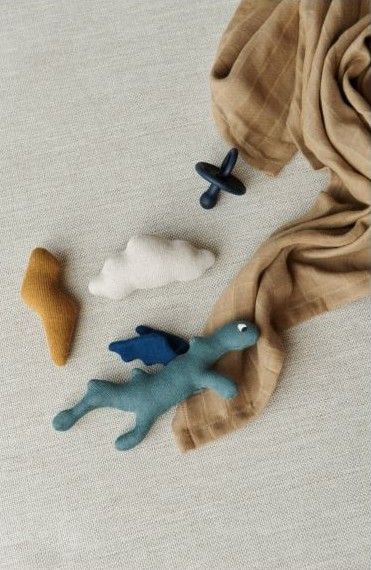 Liewood - Hochet Carson en coton bio -set de 3 (Liewood) - Couverture
