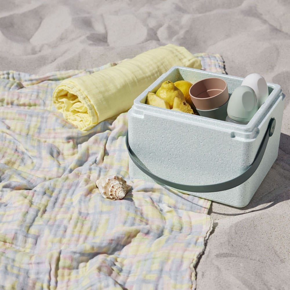 Maxi lange Pastel Braids (120 x 120 cm) (Elodie Details) - Couverture