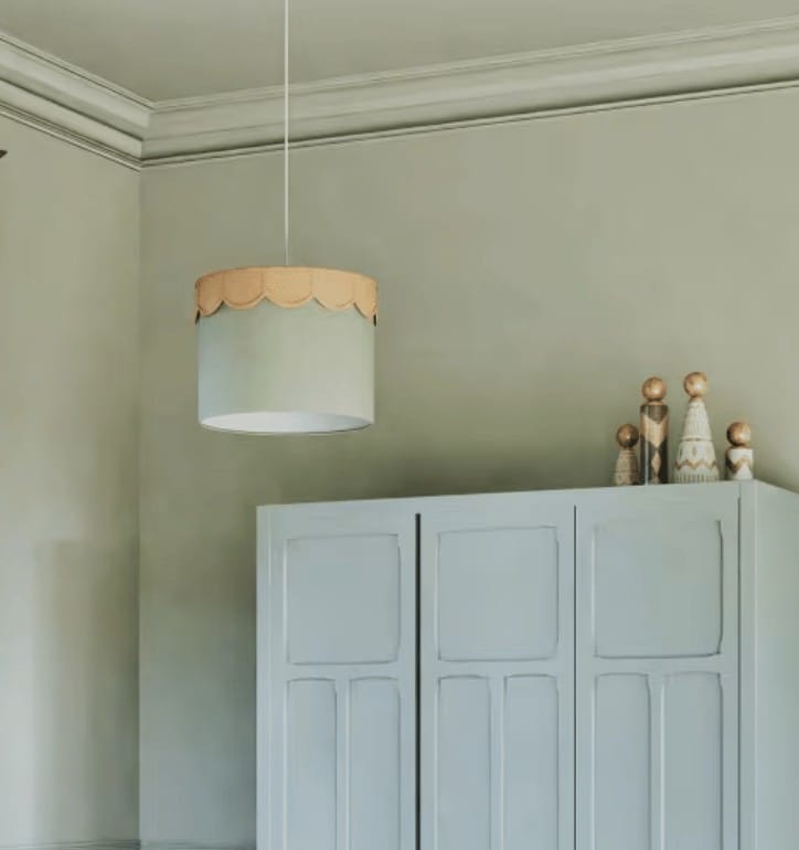 Maisons du Monde - Suspension verte festonnée