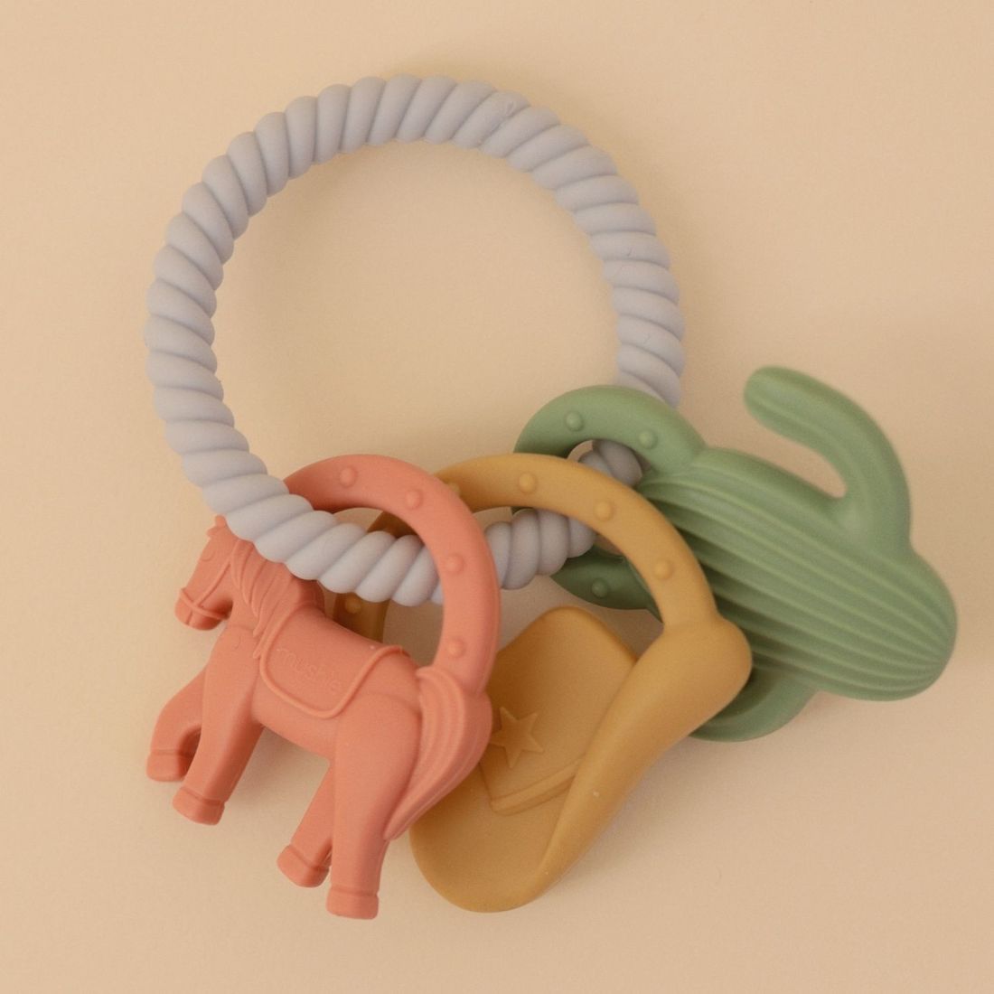 Jouet de dentition Ring Western (Mushie) - Couverture