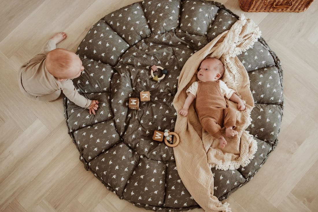 organic babymat & cocoon-birds (Play & Go) - Couverture