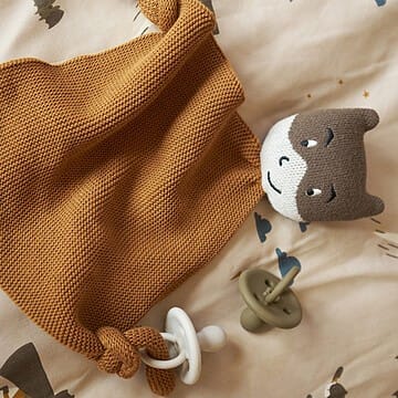 Doudou Lange Alfie - Superhero Golden Caramel (Liewood) - Couverture