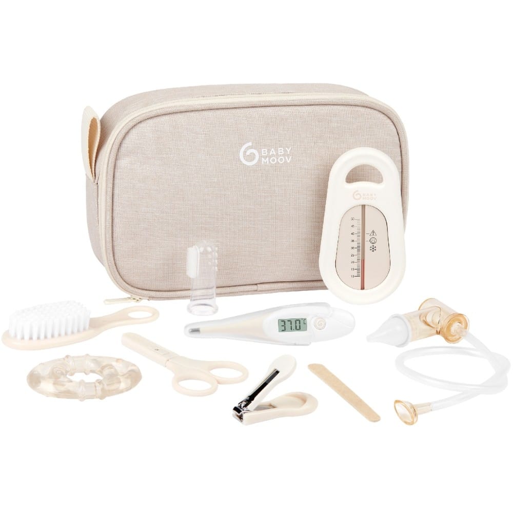Babymoov - Trousse de soin sable (9 pièces)