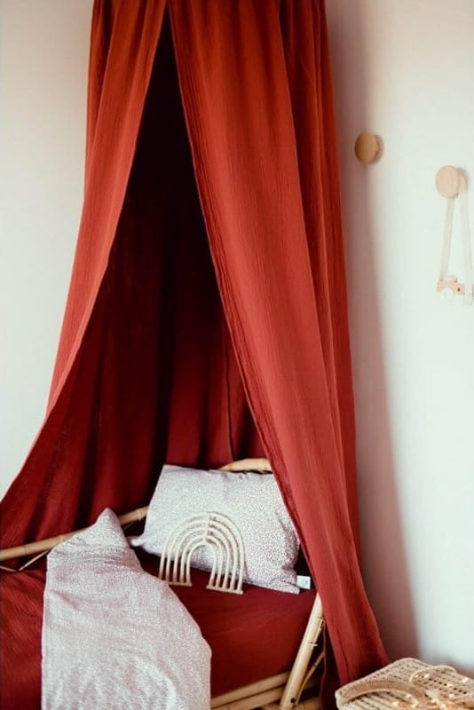 Ciel de lit tomette (Manufacture des bébés français) - Couverture