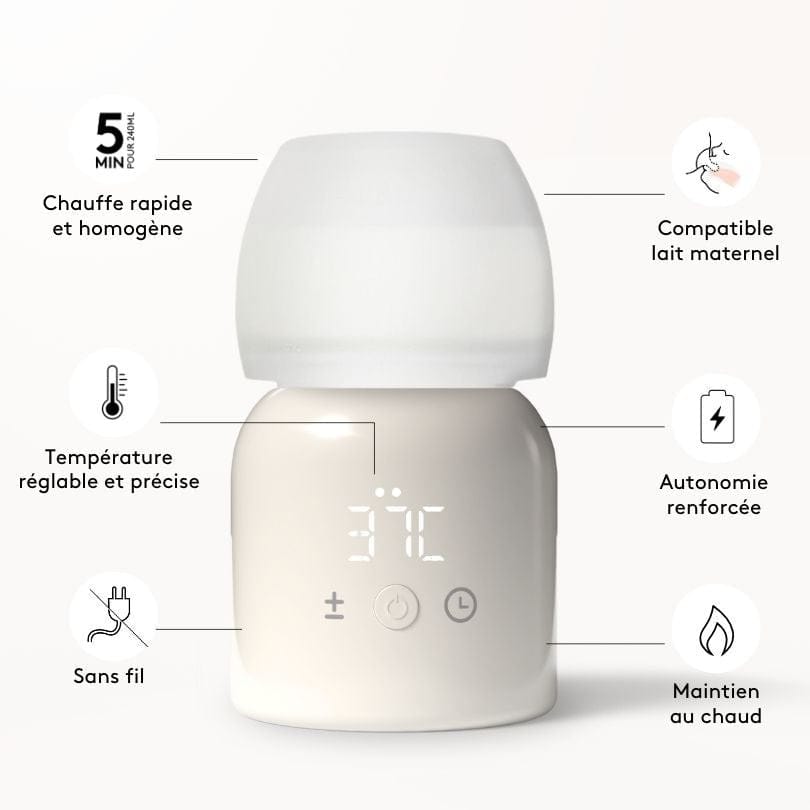 Chauffe-Biberon nomade "sans fil" | TooGo 2.0 (Elhée) - Couverture