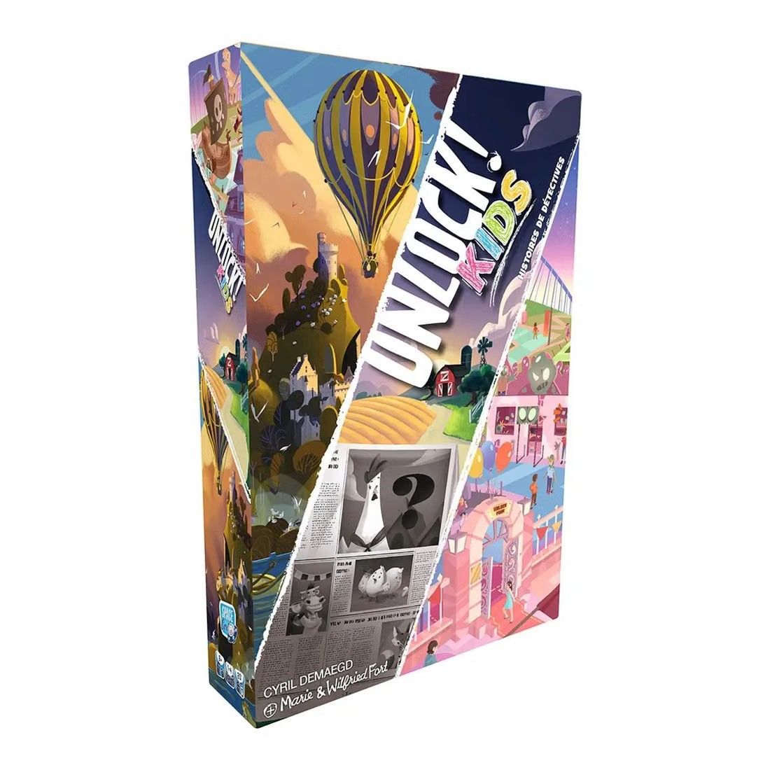 Éditions Asmodee - Unlock kids, une histoire de detective