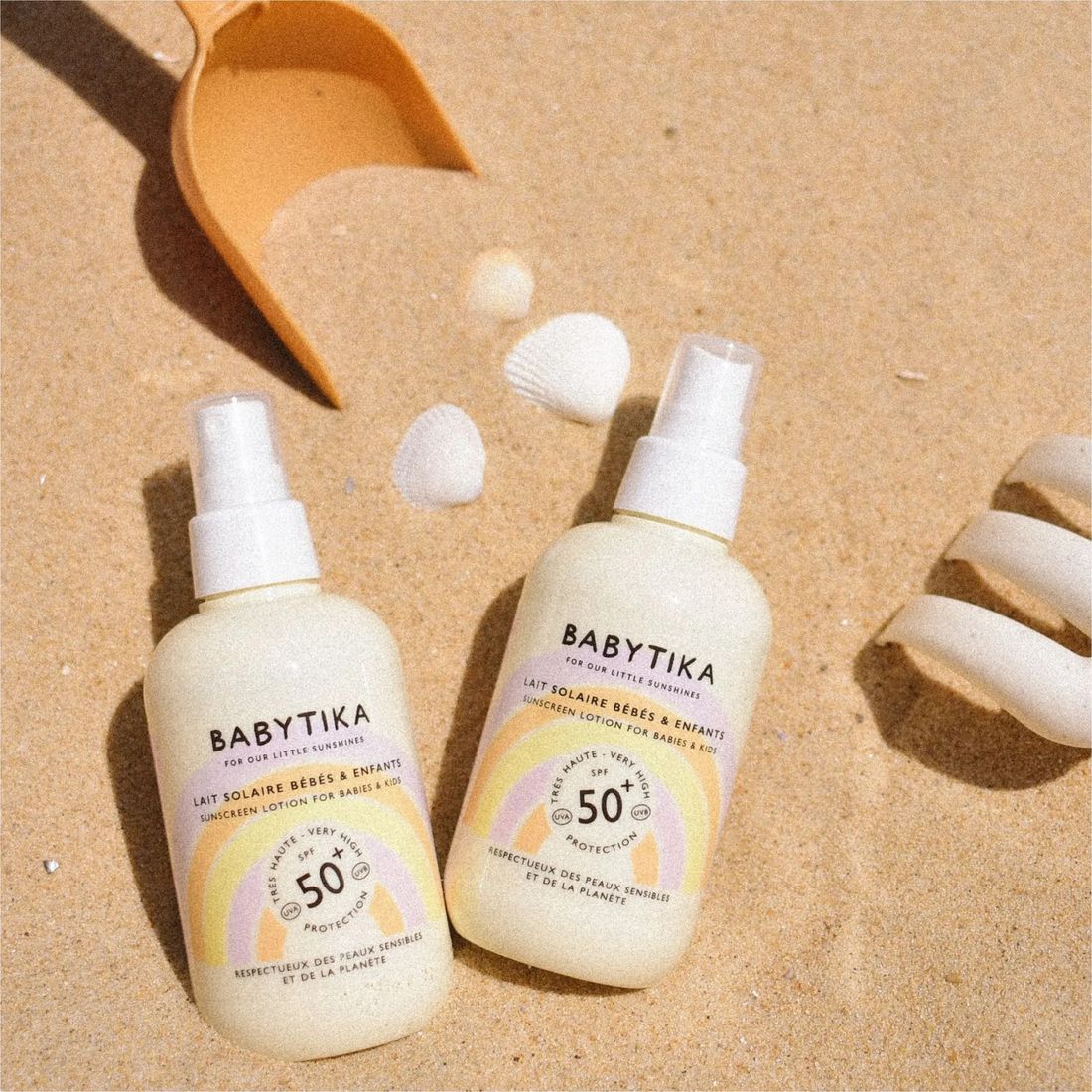 Mimitika - Lait solaire enfant SPF50+ Babytika - 190 ml (Mimitika) - Couverture