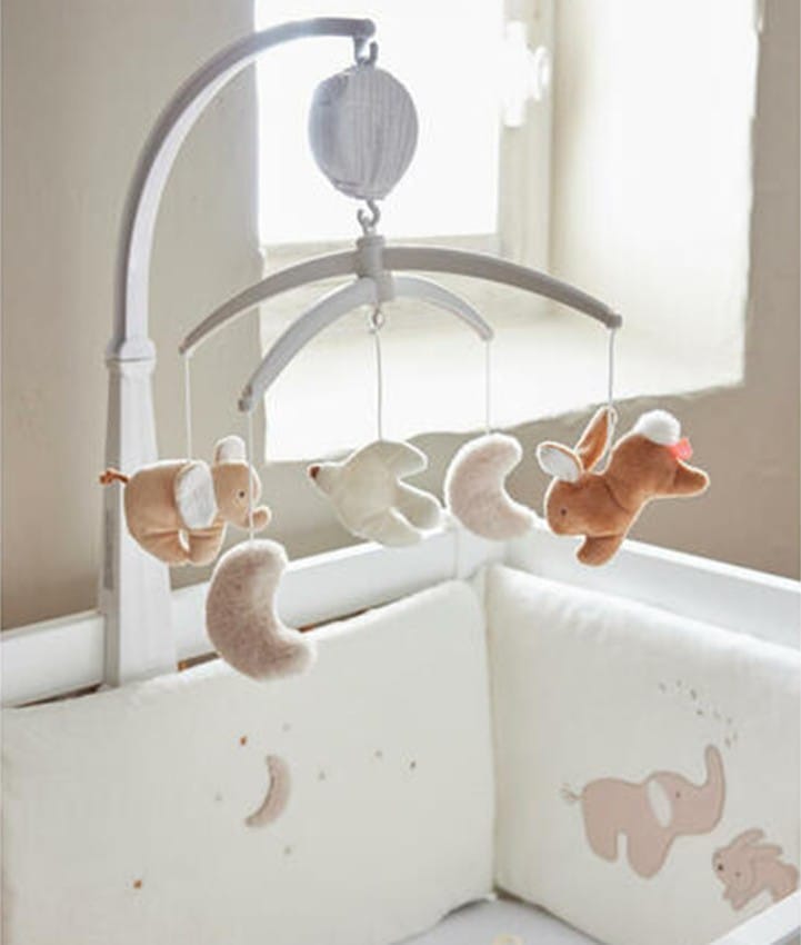 Mobile musicale BM Bras plastique - Multicolore (Noukies) - Couverture