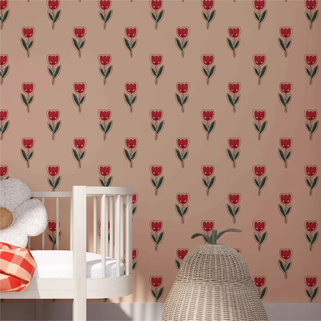 Season Paper - Papier Peint Tulipe Joyeuse (Season Paper) - Couverture