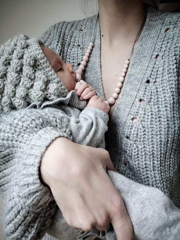 Collier allaitement, de portage Constance MintyWendy - cadeau maternité (Mintywendy) - Couverture