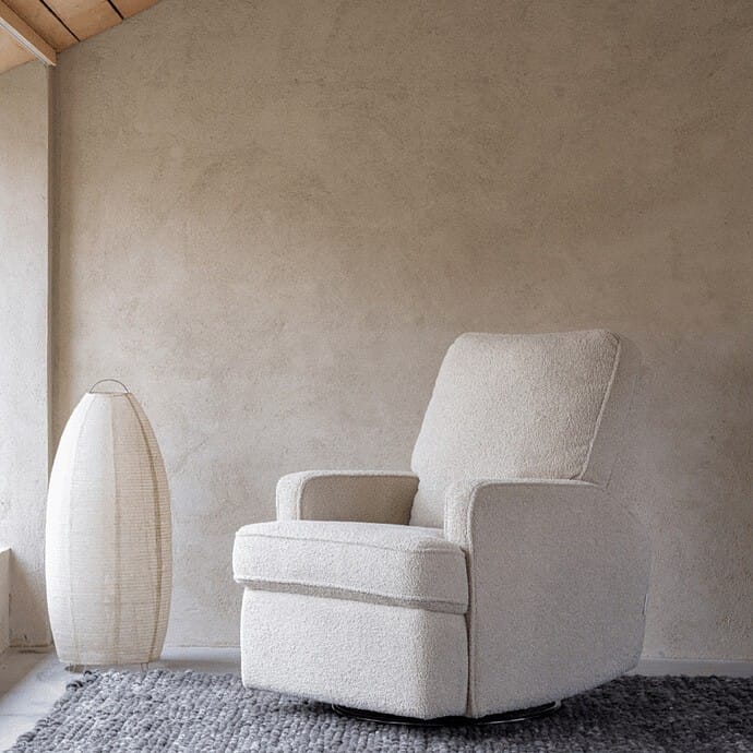 Fauteuil Inclinable Swivel & Gliding - Taupe (Quax) - Couverture