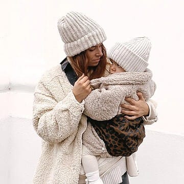 Wildride - Porte-bébé pour Grand Enfant - Léopard Marron