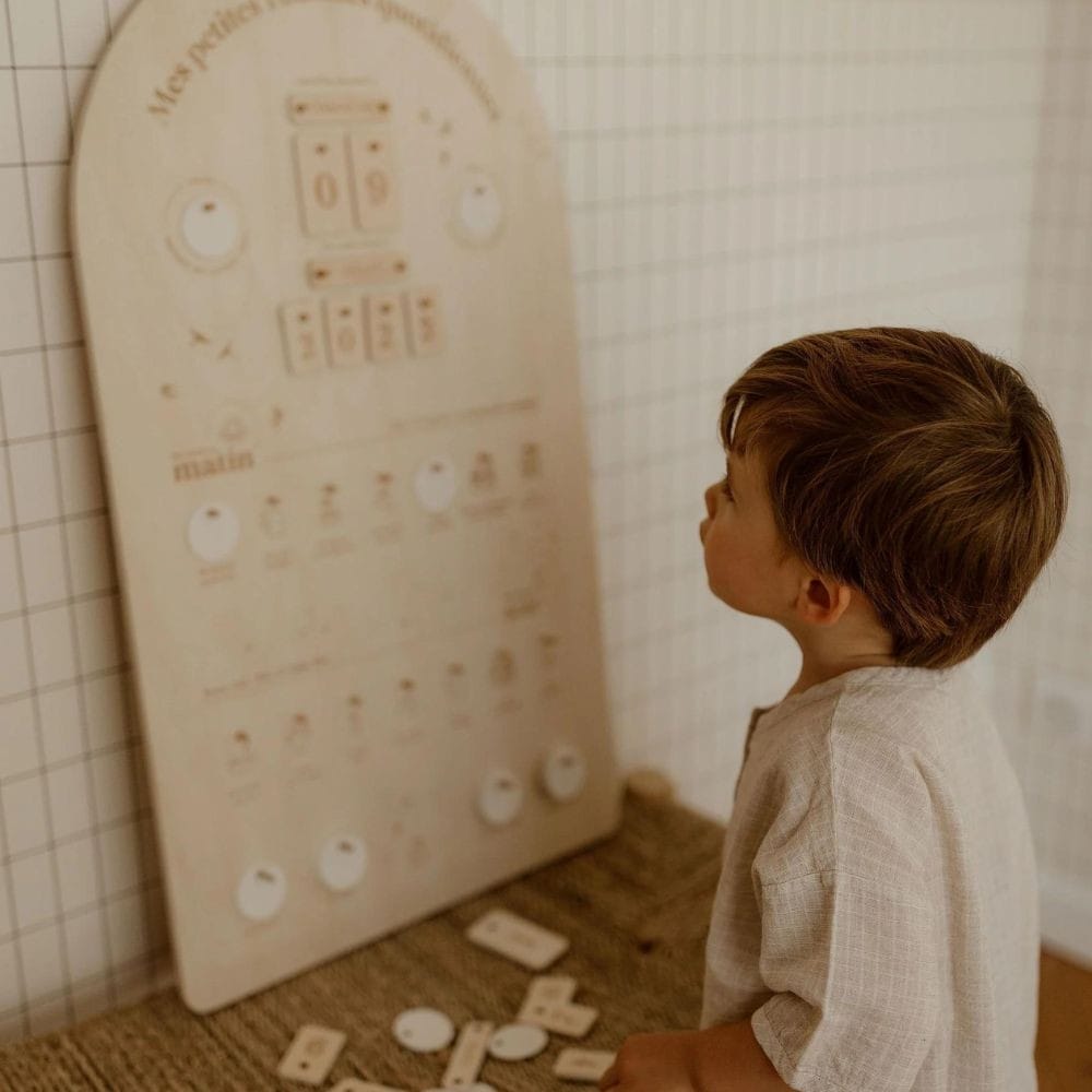 Tableau à suspendre mes petites routines (Zakuw) - Couverture