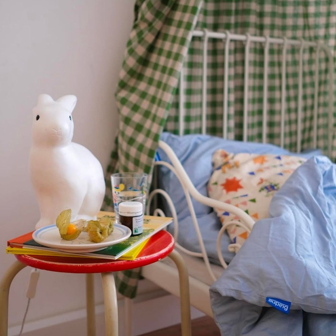 Veilleuse lapin blanc (Egmont Toys) - Couverture