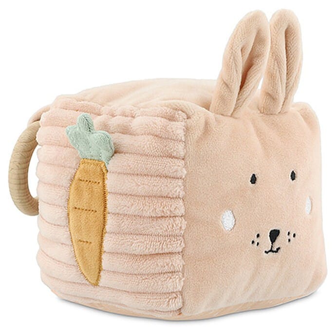 Jouet 1er age cube d'activités Mrs lapin - Rose (Trixie) - Couverture