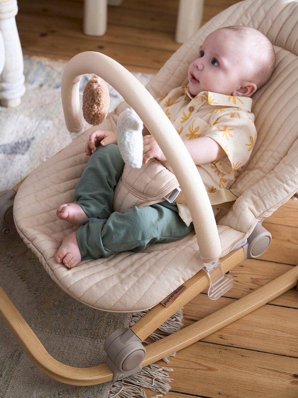 Transat avec arche Babydream écru (Vertbaudet) - Couverture