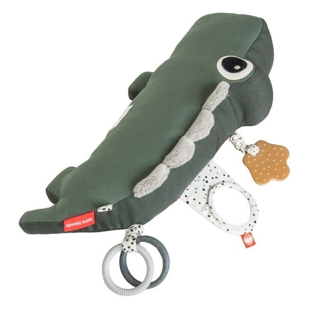 Done by deer - Coussin d'activités Croco (Done by deer) - Couverture