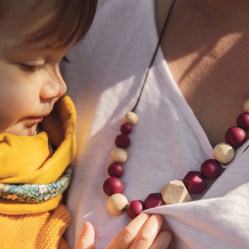 Collier d'allaitement - raisin (Mawen Materne) - Couverture