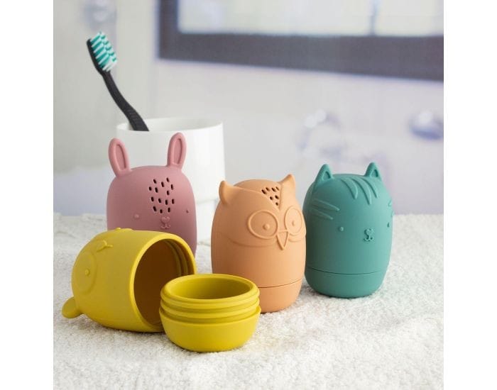 Jouets bain silicone animaux aspergeurs (Ulysse) - Couverture