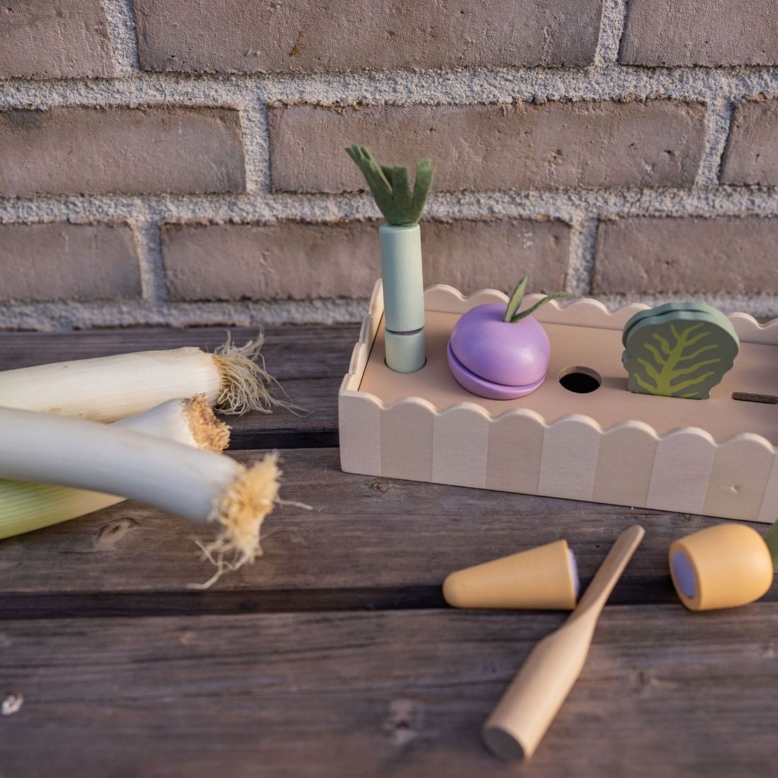 Légumes en bois (Jabadabado) - Couverture