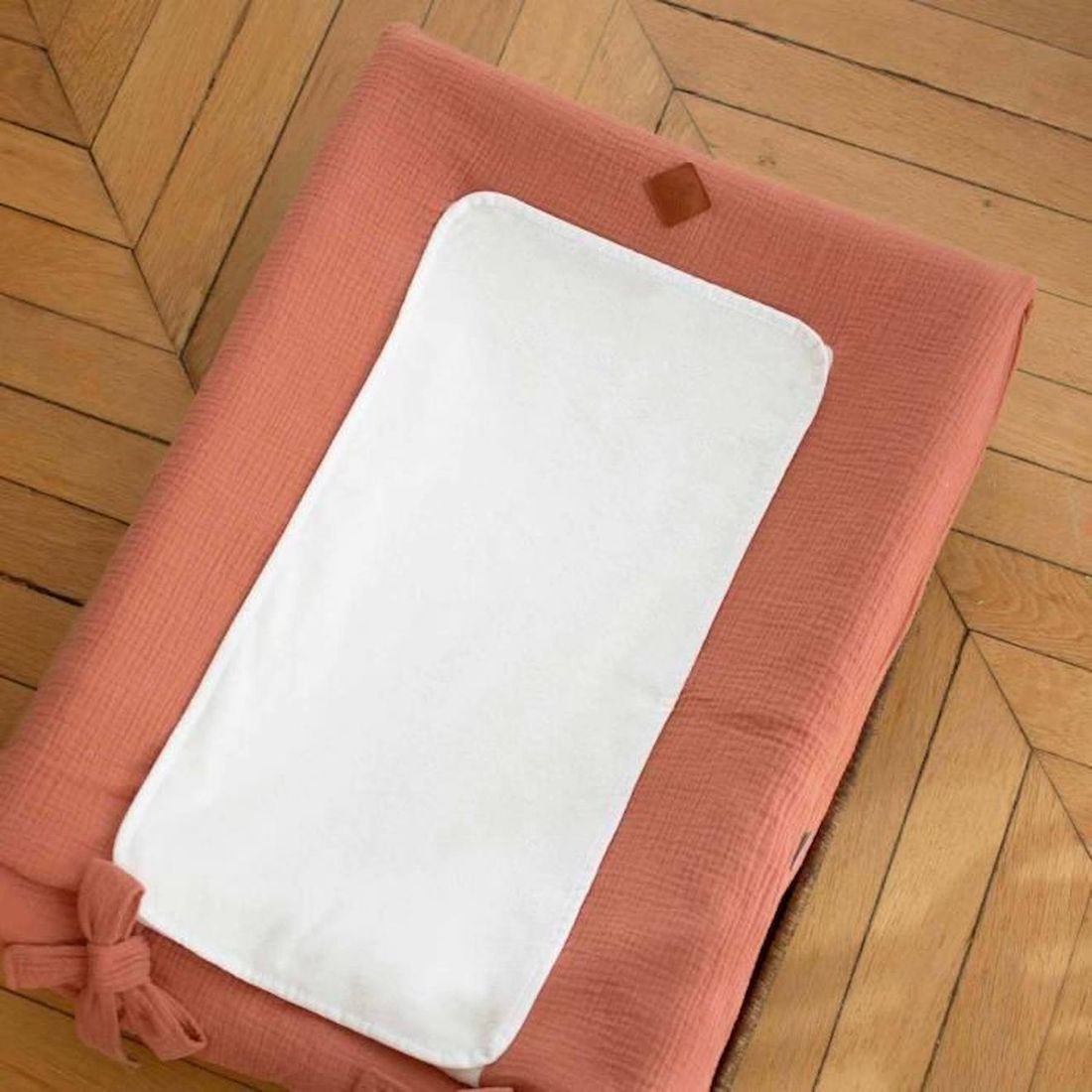 Housse matelas-langer gaze coton (Sevira Kids) - Couverture